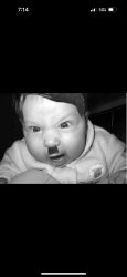Intense Baby Meme Template