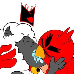 Cult of the Lamb x Angry Birds Meme Template