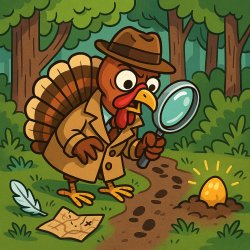 Turkey Detective Meme Template