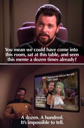 you mean we seen this meme Meme Template