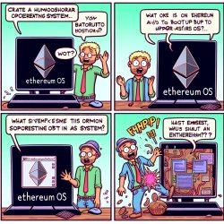 make anotherr funny meme about https://x.com/Ethereum_OS Meme Template