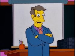 Skinner choosing a pseudonym Meme Template