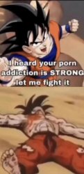Goku strong Meme Template