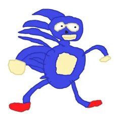 Sanic Meme Template