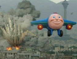 bomb plane Meme Template