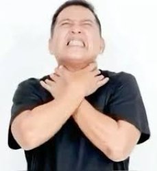 Choking Man Meme Template