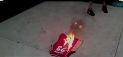 Jersey Burn Meme Template