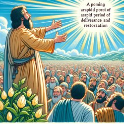 Hananiah’s prophecy embodies apparent ENCOURAGMENT and COMFORT, Meme Template