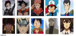 anime boys Meme Template