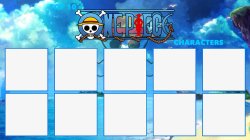 top 10 one piece characters Meme Template