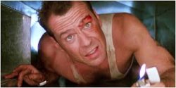 die hard john mcclane come out to the coast Meme Template
