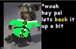 Woah hay pal lets back it up a bit [Alternatedtale Version] Meme Template