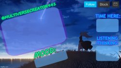 MC941's Announcement Temp V8 (Blue Archive) Meme Template
