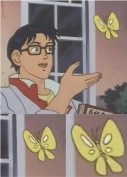 Is this a pigeon but different Meme Template