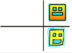 RobTop vs Rubrub Meme Template
