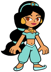 Jasmine of Agrabah in Hero 108 Style Meme Template