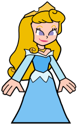 Blue Aurora Briar Rose Meme Template