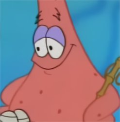 Patrick Star Meme Template
