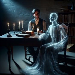 sitting near him ghost Meme Template