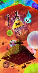 Bill Cipher Meme Template
