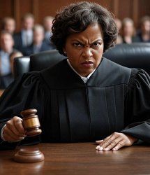 Stereotypical Democrat Judge Meme Template
