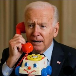 Biden phone Meme Template