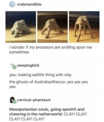 Clay clay clay clay Meme Template