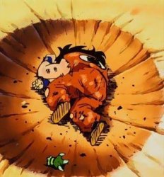 Yamcha’s death pose Meme Template