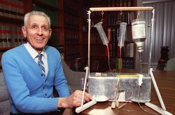 DOCTOR Jack Kevorkian euthanasia machine Meme Template