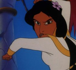 Angry Princess Jasmine Meme Template