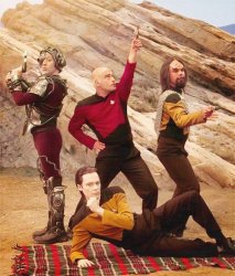 Big bang theory Star Trek episode Meme Template