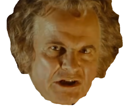 Angry Bilbo Meme Template