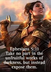 Another CUTE woman warrior PHOTO’s on various "religious looking Meme Template