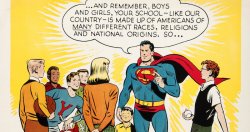 Superman is a patriotic American Meme Template