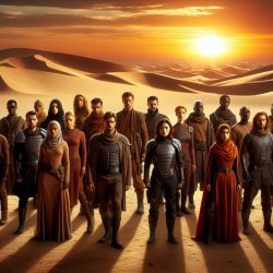 Dune themed group Meme Template