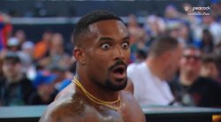 Montez Ford shocked Meme Template