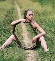 Girl Mirror Meme Template