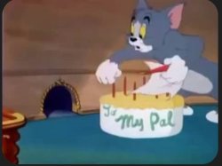 TOM BIRTHDAY ? CAKE EV Meme Template
