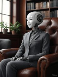 Robot Therapist Meme Template