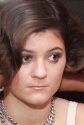 Kylie Jenner Stares in Before Meme Template