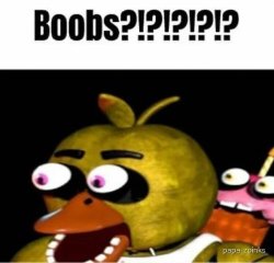 BOOBS??? fnaf Meme Template