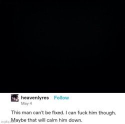 This man cannot be fixed Meme Template