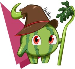 Watermelon wizard Meme Template