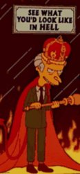 What you'd look like in hell. Meme Template