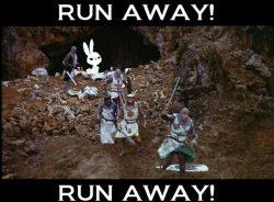 Killer Rabbit - Monty Python Meme Template