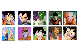 dragon ball men Meme Template