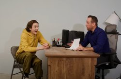 Interview Meme Template