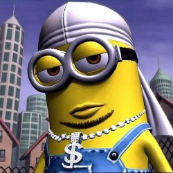 Rich Minion Meme Template