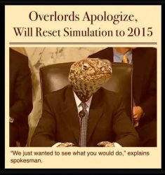 Lizard people Meme Template