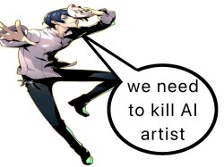 We need to kill AI Artist Meme Template